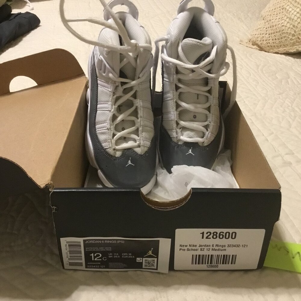 Nike Air Jordan 6 Rings  Toddler Sneakers